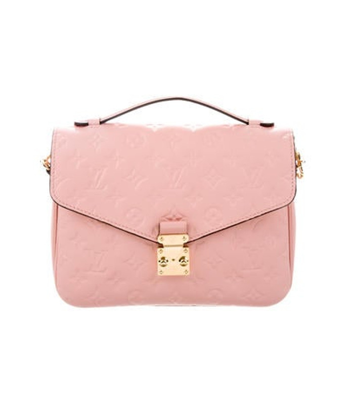 Louis Vuitton 2018 Monogram Empreinte Pochette Metis Bag Pink Louis Vuitton 2018 Monogram Empreinte  | The RealReal