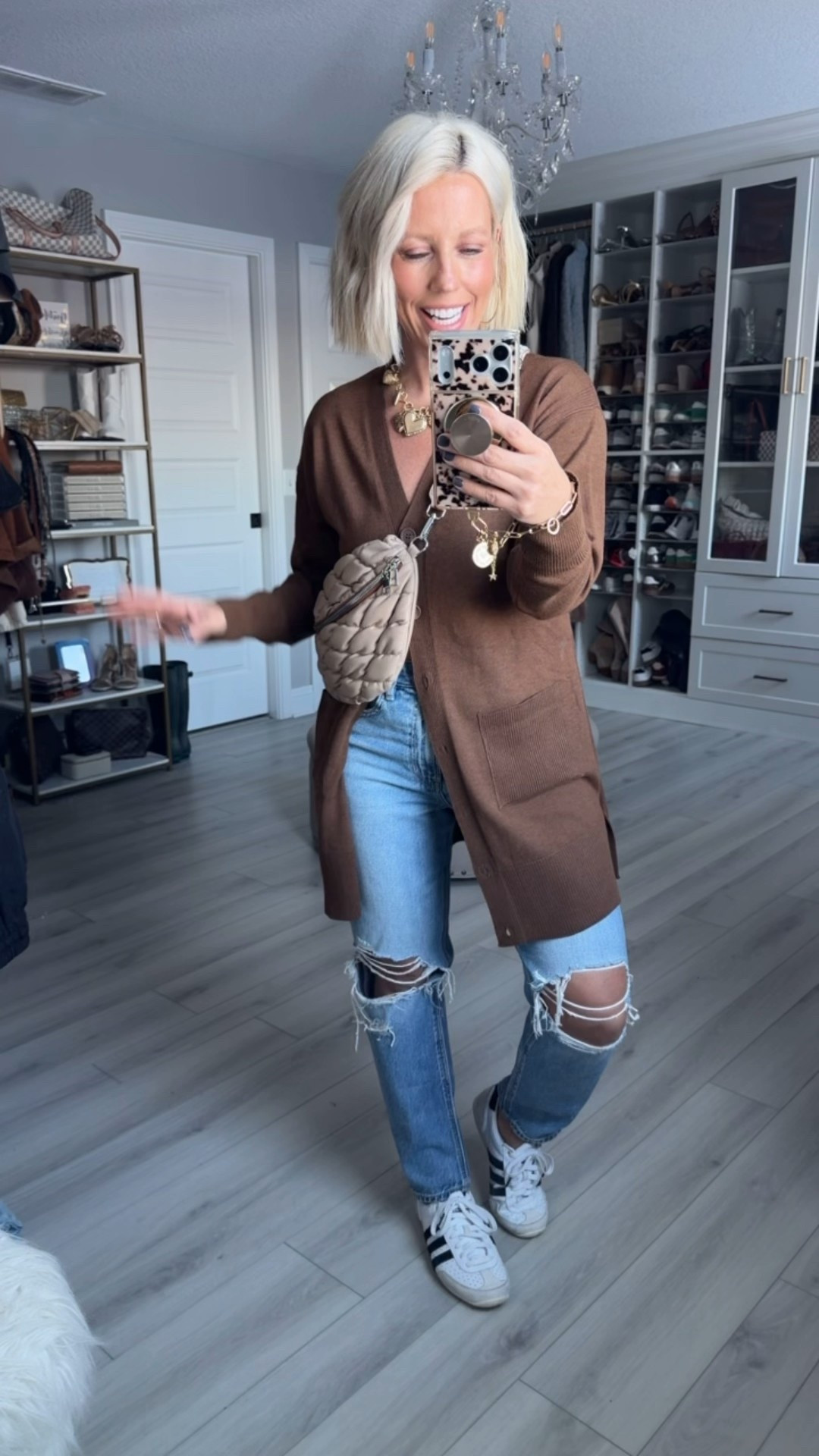 These cardigans are so nice and some sizes are as low as $7.91!!!
⬇️⬇️⬇️
Cardigan size small 
Jeans size 6 regularr

#LTKootd #LTKFindsUnder50 #LTKSaleAlert