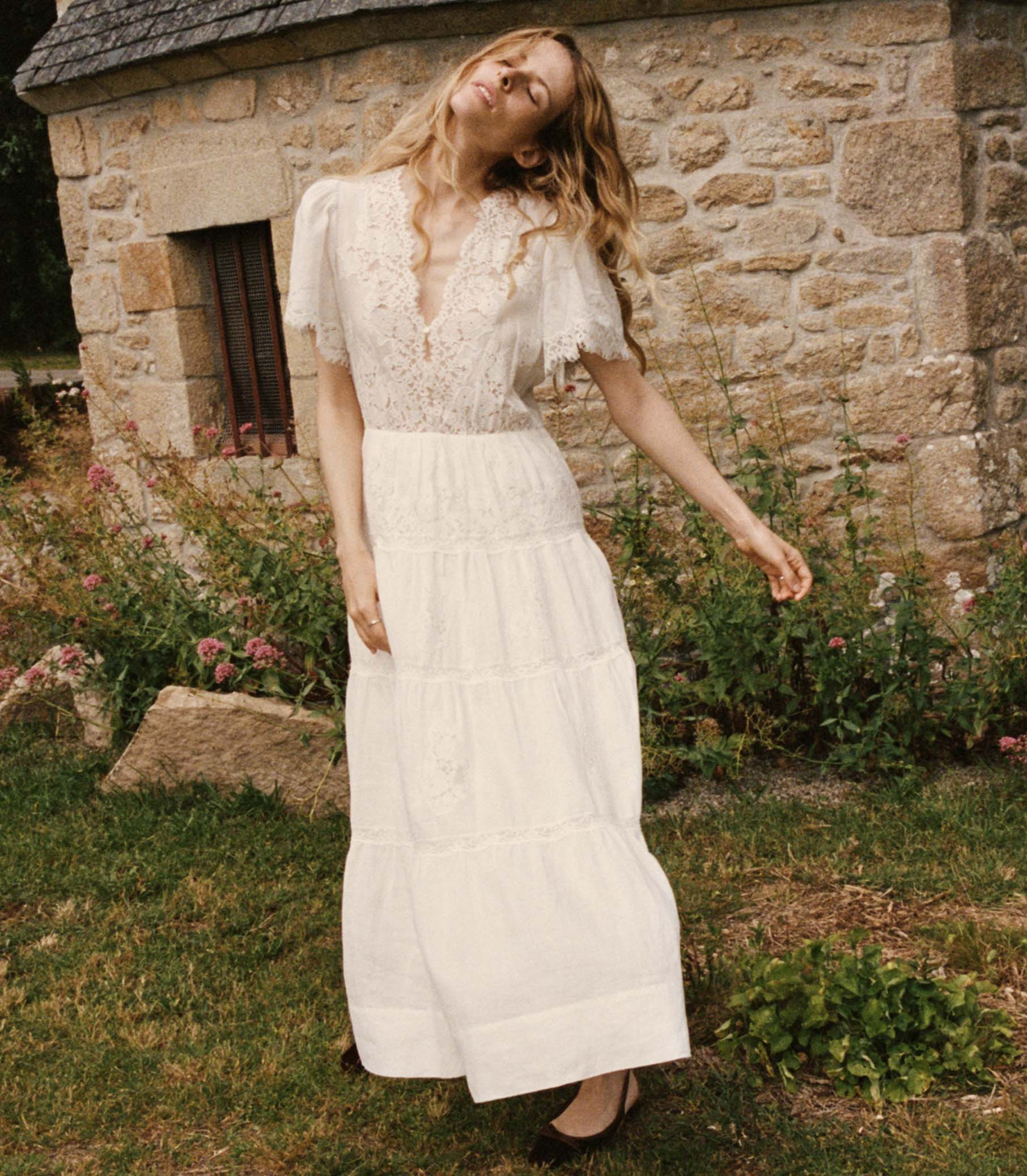 Graciella Dress - Salt | DÔEN | DOEN