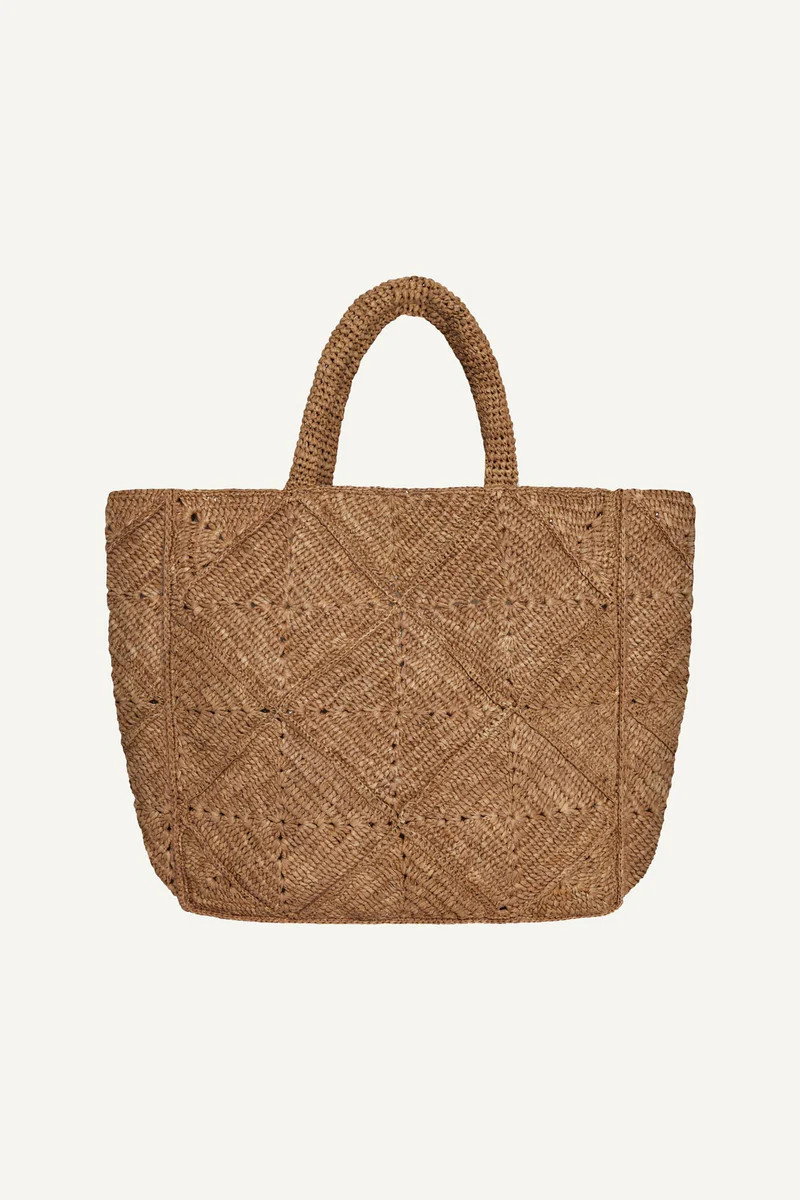 Cala Tote - Caramel Raffia | Vitamin A
