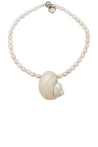 Julietta Mykonos Necklace in Pearl from Revolve.com | Revolve Clothing (Global)