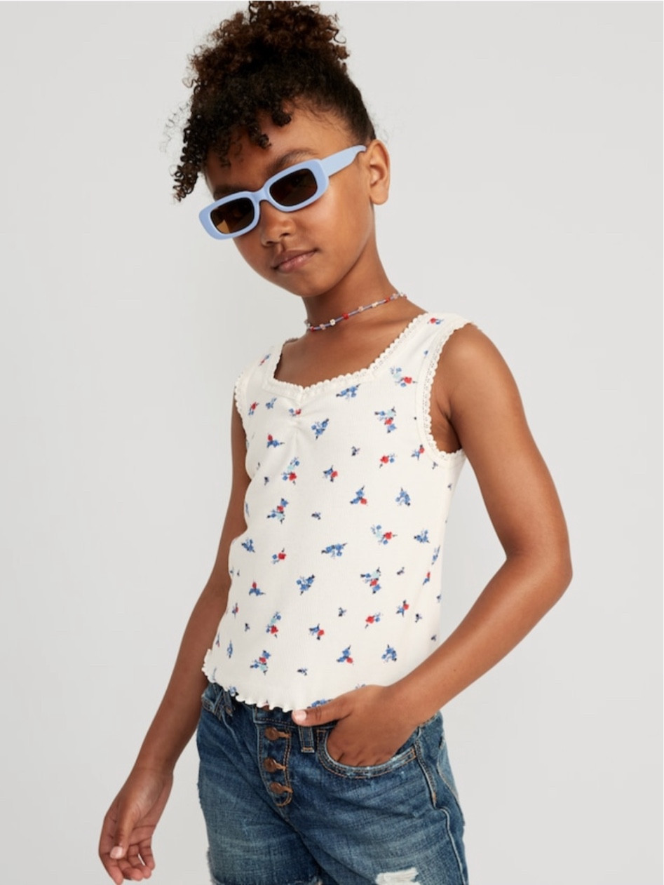 Girls Summer Floral Tank

#LTKkids