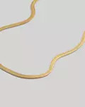 Herringbone Chain Necklace | Madewell