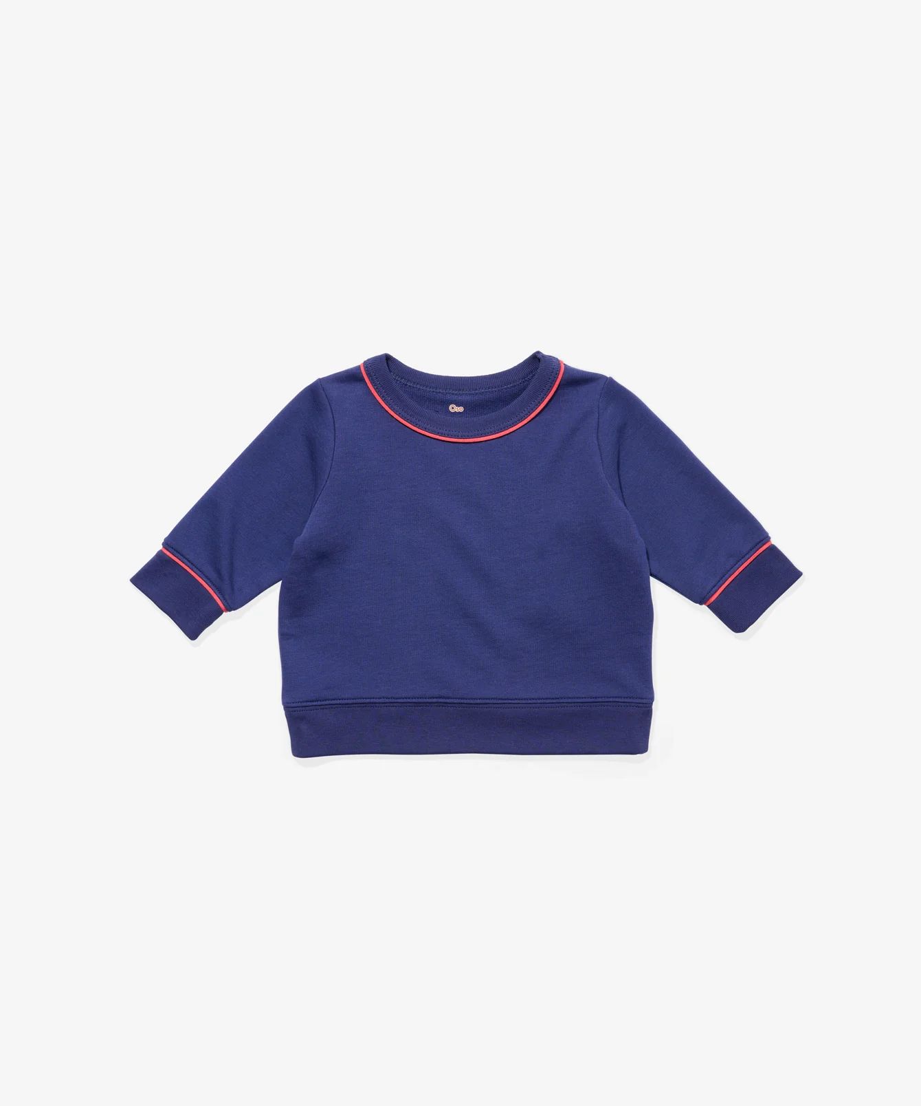 Super-Comfortable Baby Sweatshirt in Navy | Oso and Me | Oso & Me