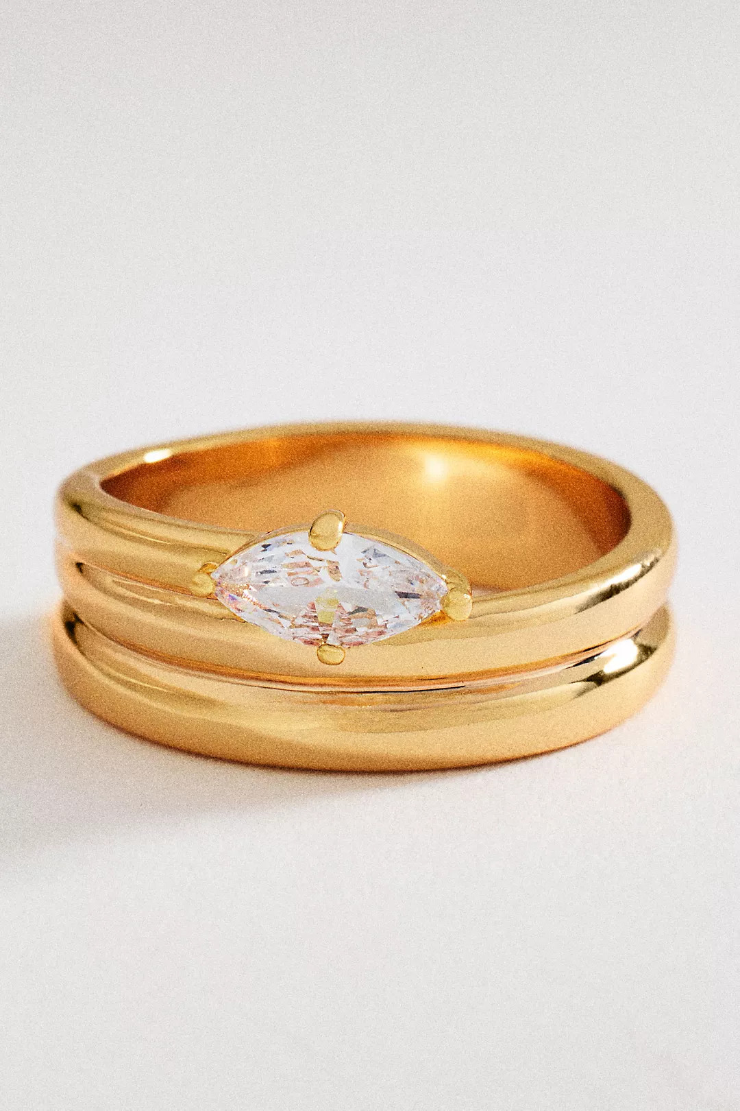 Suspended Crystal Ring | Anthropologie (US)