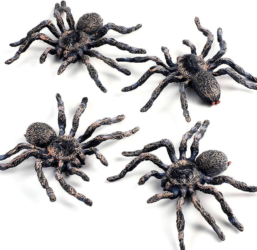 Realistic Spider Giant Fake Spider Action Model Plastic Animal Tarantula Toy Figures Lifelike Edu... | Amazon (US)