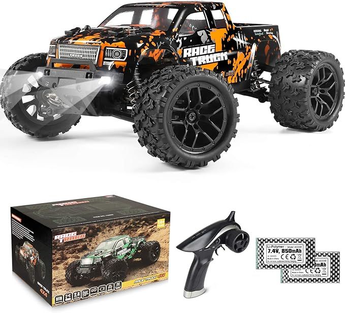 HAIBOXING 1:18 Scale RC Monster Truck 18859E 36km/h Speed 4X4 Off Road Remote Control Truck,Water... | Amazon (US)
