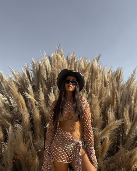 Festival outfit, outfit inspo, revolve, neutral outfit, black hat, Coachella outfit

#LTKFind #LTKfit #LTKFestival