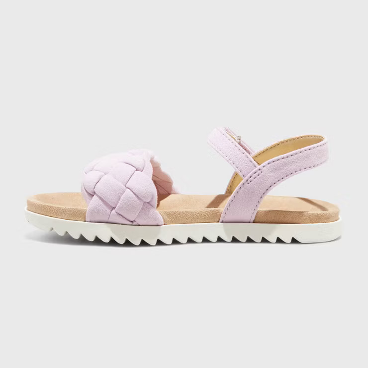 Toddler Girls' Beth Footbed Sandals - Cat & Jack™ | Target