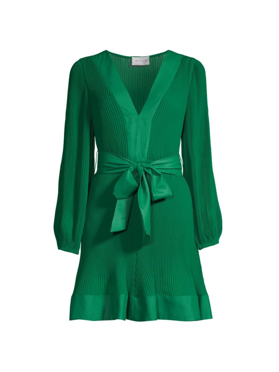 Liv Pleated Mini Dress | Saks Fifth Avenue