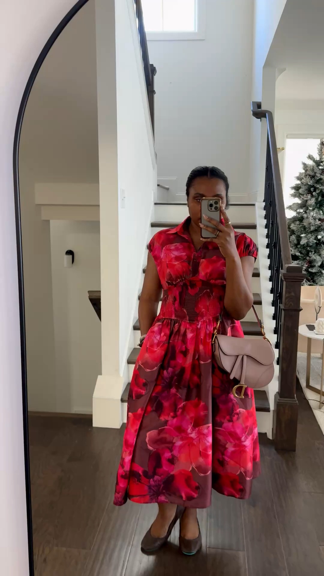 What I wore yesterday dress by hutch wearing a size small 

#LTKOver40 #LTKHoliday