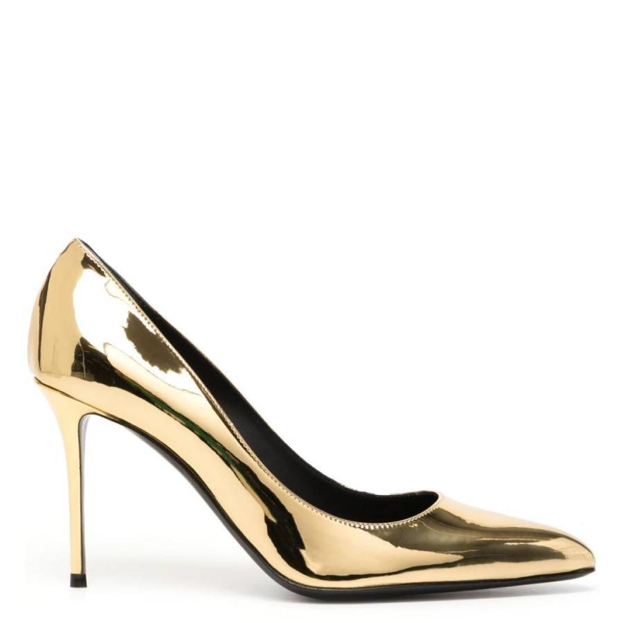 Giuseppe Zanotti Gold Jakye Metallic Pumps | Jomashop.com & JomaDeals.com