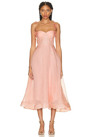 Wonderland Midi Corset Dress | FWRD 