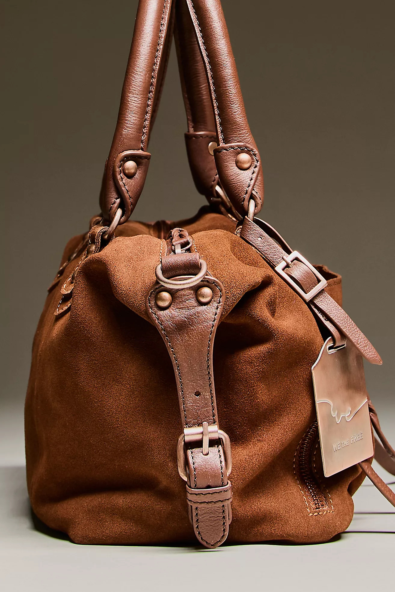 We The Free Suede Baby Emerson Bag | Free People (Global - UK&FR Excluded)