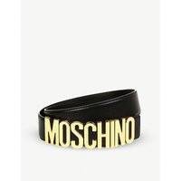 Moschino Logo belt, Women's, Size: 14/01/1900 18:00:00, Black | Selfridges
