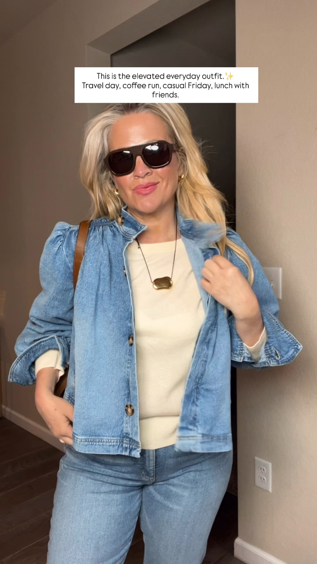 ✨Tap the bell, save and ❤️ for over 40 fashion, midlife style, midsize fashion and luxury looks for less. 

This is the elevated everyday outfit.” ✨
Travel day, coffee run, casual Friday, lunch with friends.

👑"Helping you look good, feel good!" - Lindsey Denver

#LTKOver40 #LTKMidsize #LTKPlusSize