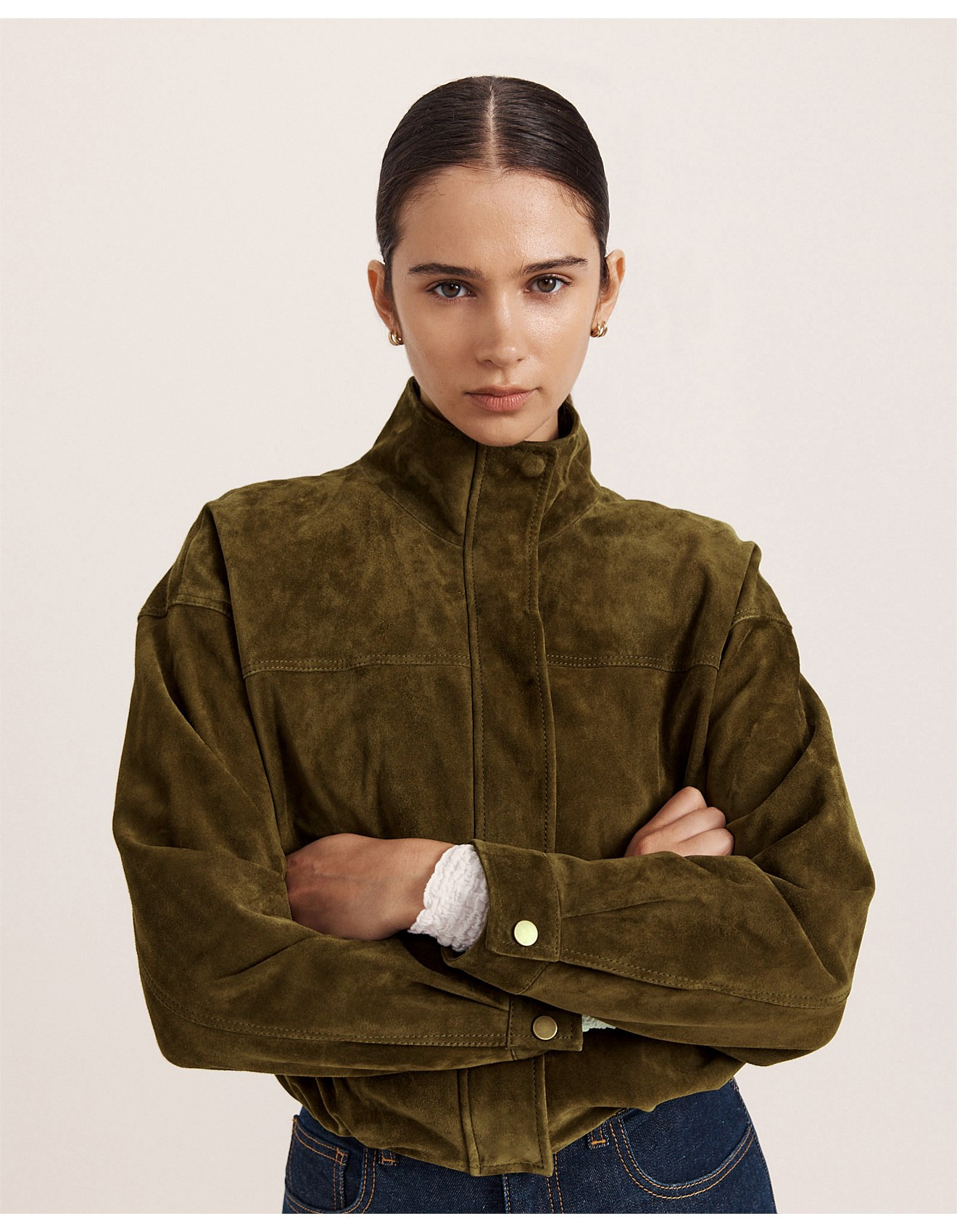 SLOANE SUEDE JACKET | David Jones (Australia & New Zealand)