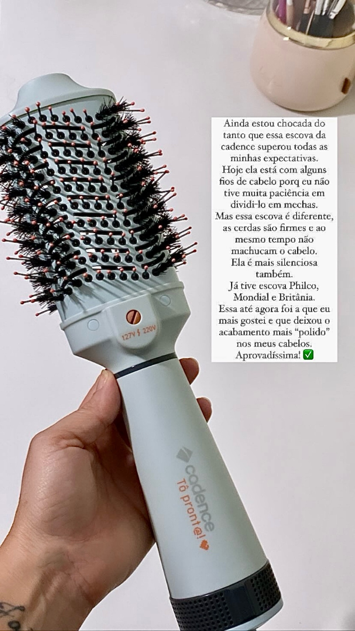 Essa escova foi uma grata surpresa! Já estou usando a mais de um mês e estou COMPLETAMENTE APAIXONADA! 

#LTKbrasil #LTKtravel #LTKHoliday