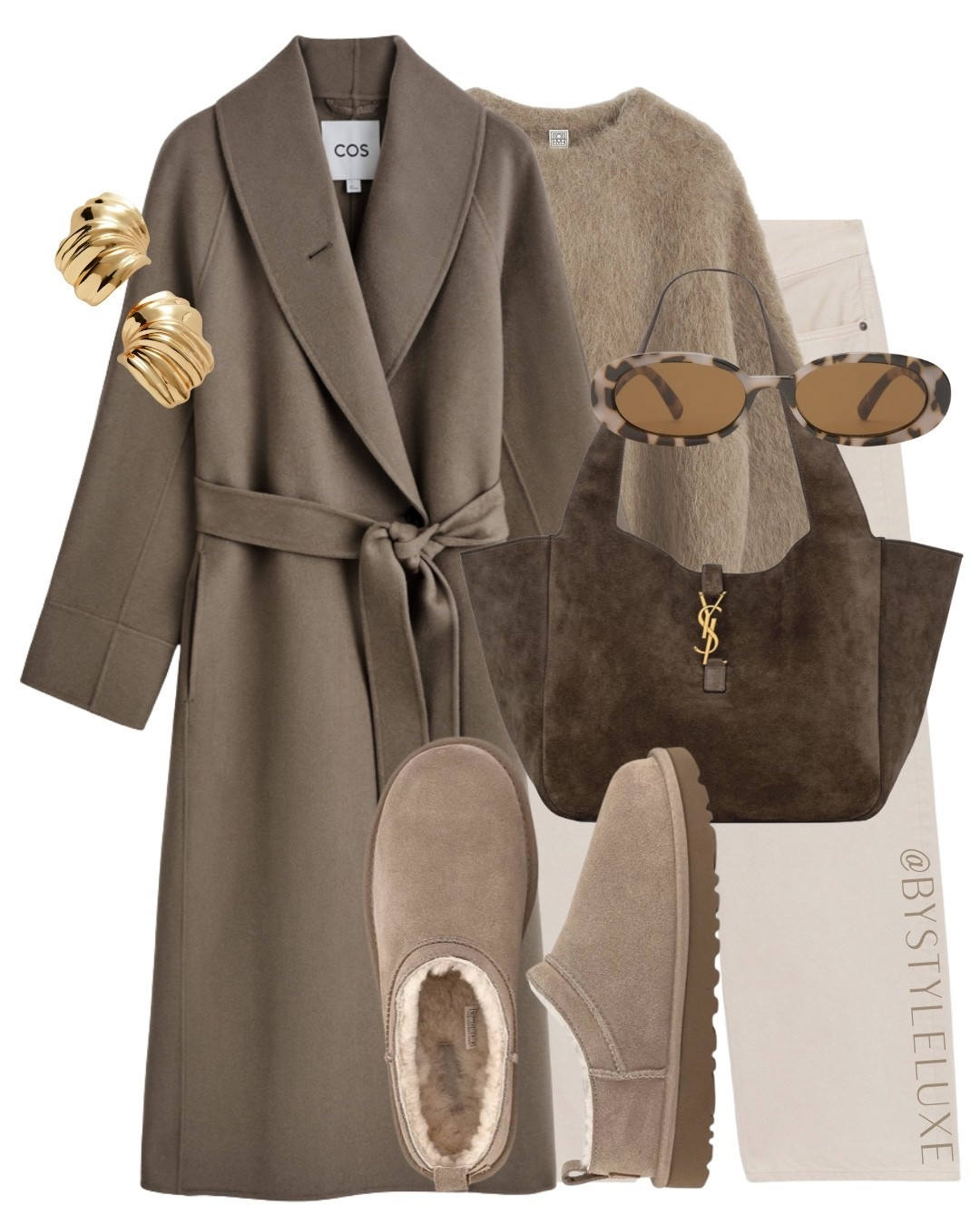 BROWN COAT - styling this new in brown coat for a cosy everyday look with Uggs

#jeans #autumnoutfit #wintercoat 

#LTKstyletip #LTKautumn #LTKshoes