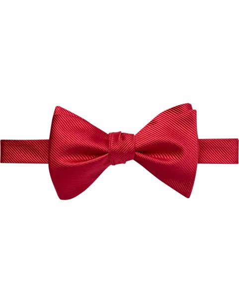 Calvin Klein Red Self-Tie Bow Tie - Men's Featured | Men's Wearhouse | The Men's Wearhouse