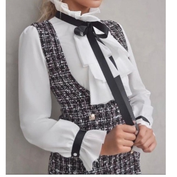 Dress and blouse set | Poshmark