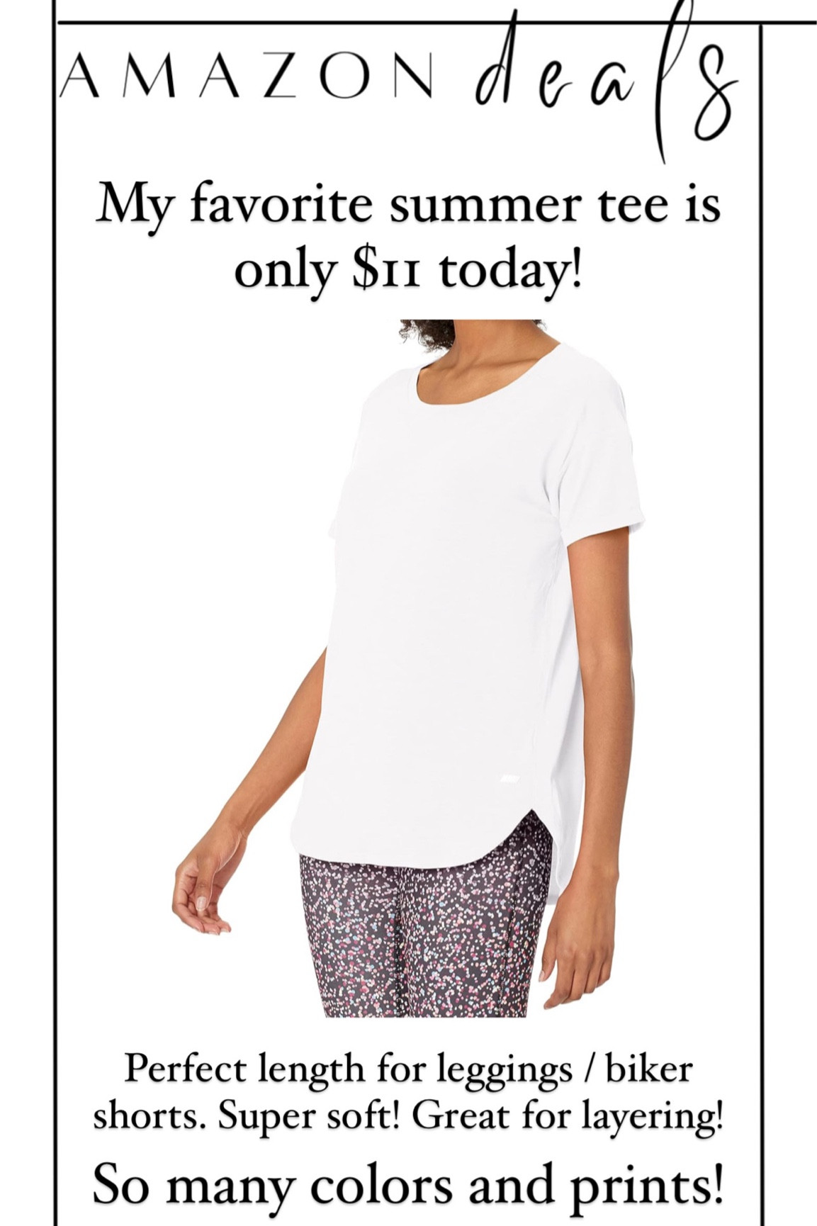 The best summer tee, great length for biker shorts or leggings and great for layering!

#LTKsalealert #LTKstyletip #LTKmidsize