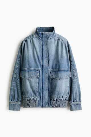 H & M - Oversized Denim Jacket - Blue | H&M (US + CA)