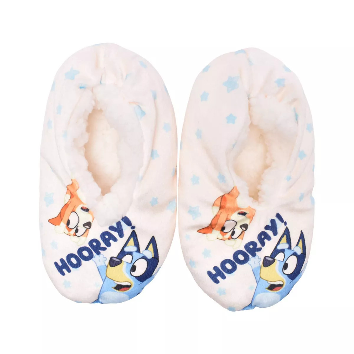 Toddler Bluey Sock Slippers - Blue 2T-3T | Target