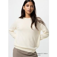 Uniqlo - 100% Cashmere Crew Neck Jumper - Off White | Uniqlo SE