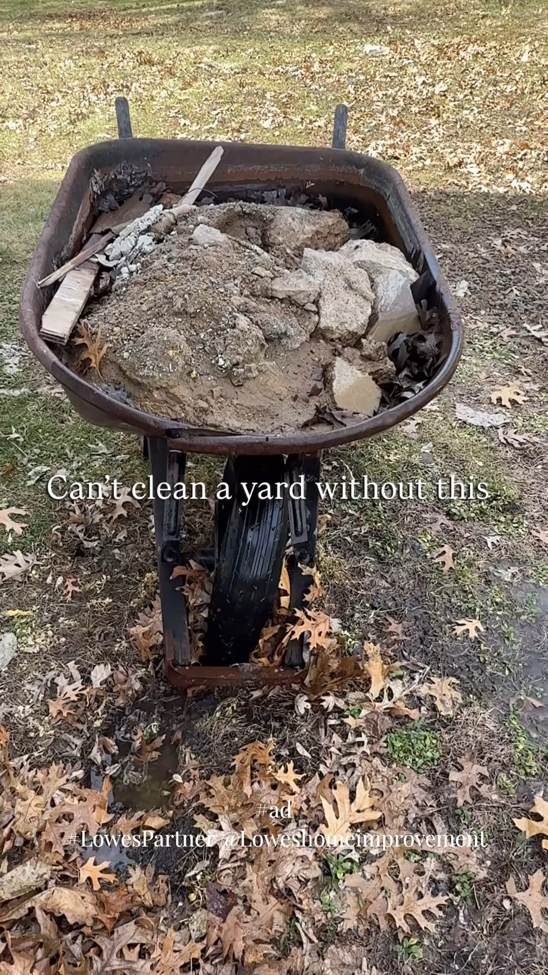 #ad We left this out here all winter…
not by choice—but by defeat.
It was broken, full of concrete, and honestly… we were done fighting it.
But then spring rolled around…and Lowe’s SpringFest savings had the perfect solution!
Now we can actually clean this up and then clean up our yard!

#LowesPartner @Loweshomeimprovement #SpringFest #SpringSavings 


#LTKHome #LTKSaleAlert #LTKSeasonal