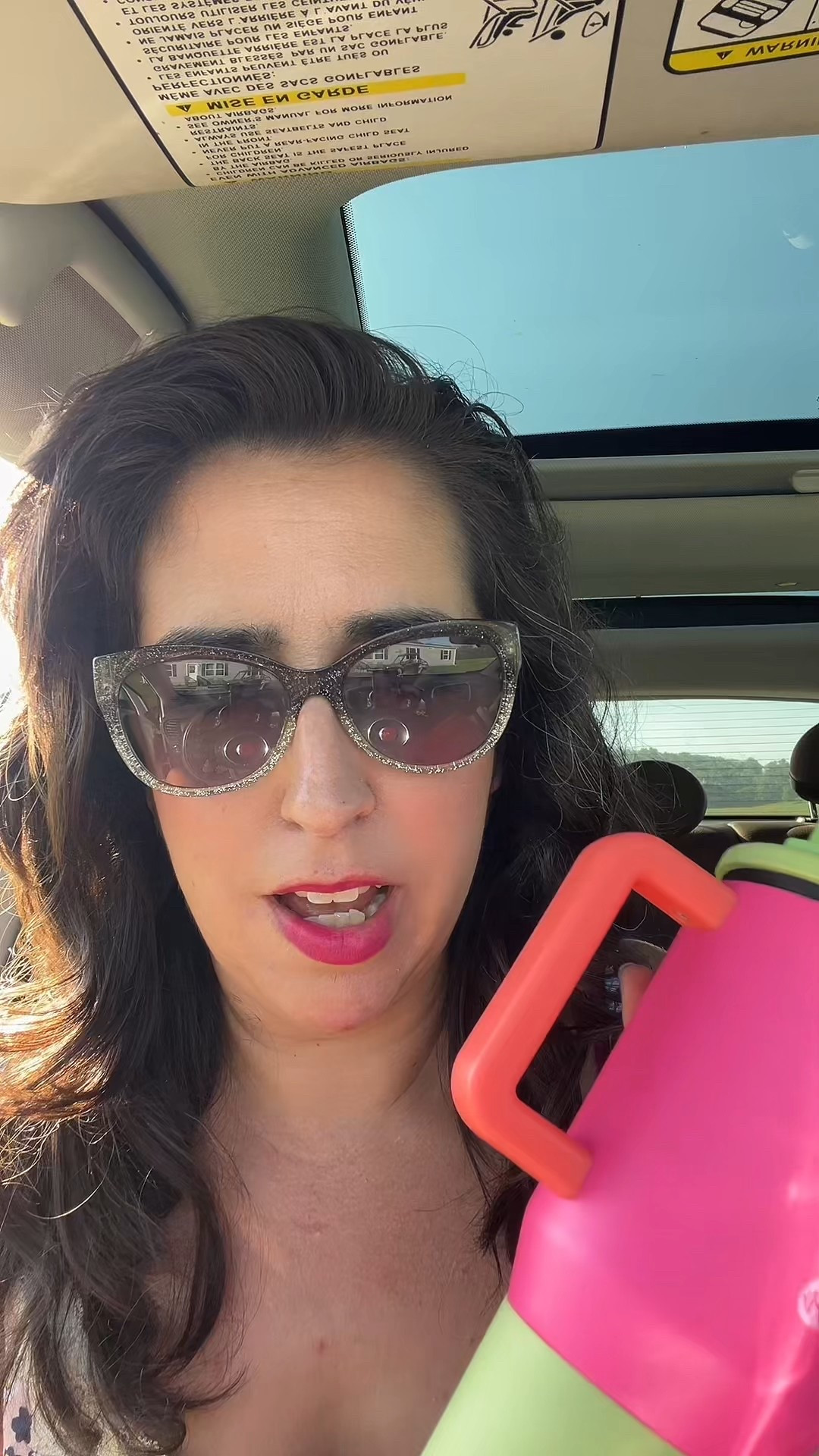 Hydrojug insulated tumbler 
20oz tumbler 
Spill proof
Tumbler with boot 
Neon summer cup 

#LTKTravel #LTKFamily #LTKHome