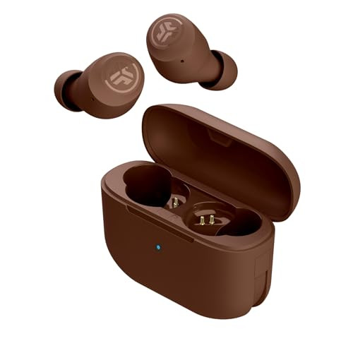 JLab Go Air Tones+ True Wireless Earbuds Designed with Auto On and Connect, Touch Controls, 32+ Hours Bluetooth Playtime, EQ3 Sound, and Dual Connect, Natural Earthtone Color (4625 W) | Amazon (US)