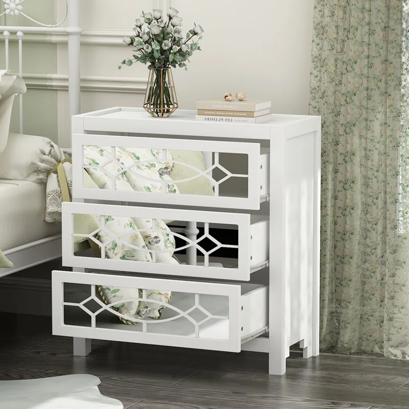 Eastan Solid + Manufactured Wood Nightstand | Wayfair North America