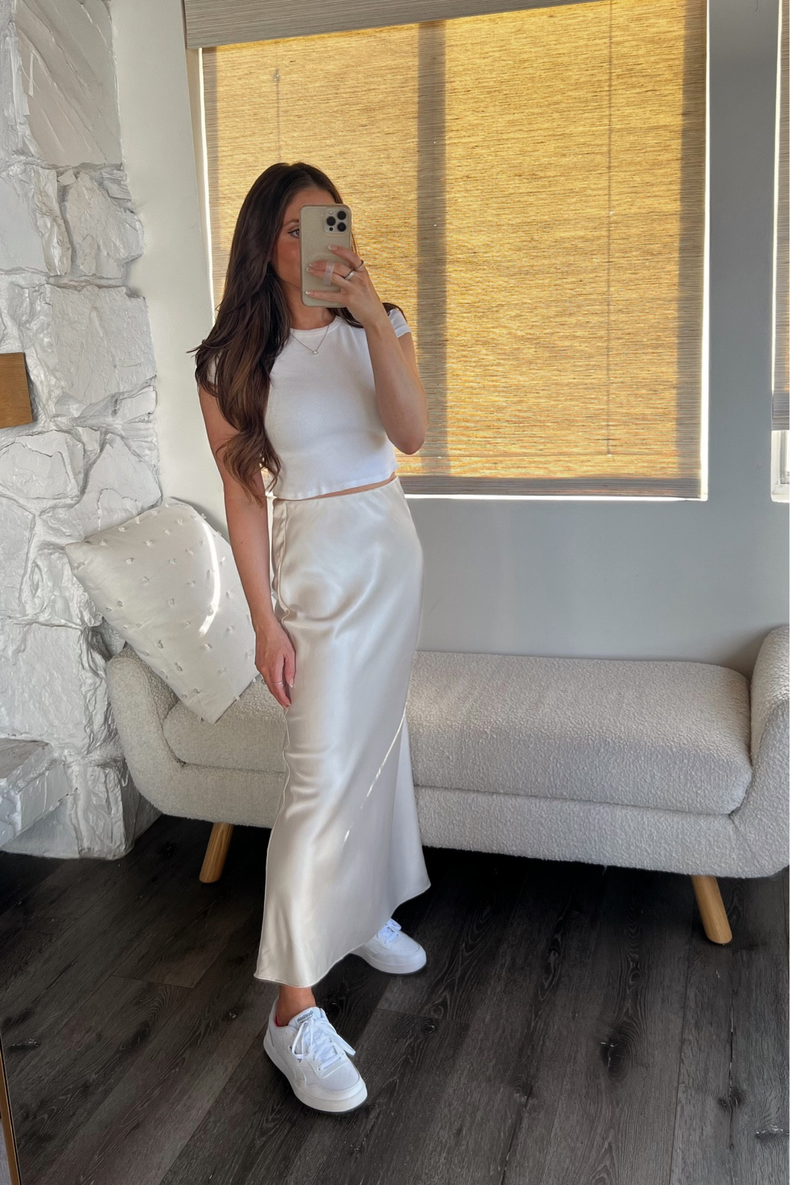 Summer outfit ideas!

Silk maxi skirt, faux silk maxi skirt, white tshirt outfits, maxi skirt outfits, neutral outfits, vacation outfits, everyday outfits, cute everyday outfits

#LTKunder100 #LTKSeasonal #LTKstyletip