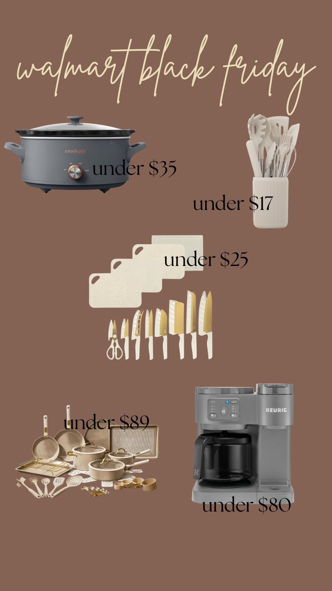 Walmart kitchen on Black Friday sale! 

#LTKGiftGuide #LTKCyberWeek #LTKFindsUnder50