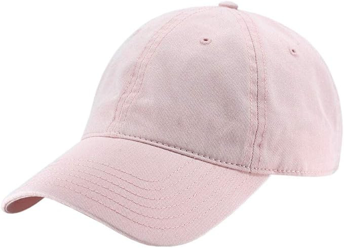 Classic Washed Cotton Twill Low Profile Adjustable Baseball Cap | Amazon (US)
