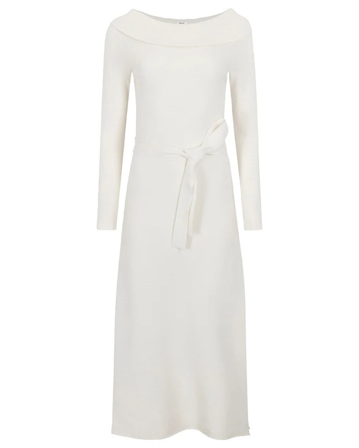 Splendid x @Cellajaneblog Off-the-Shoulder Sweater Dress | Splendid | Splendid