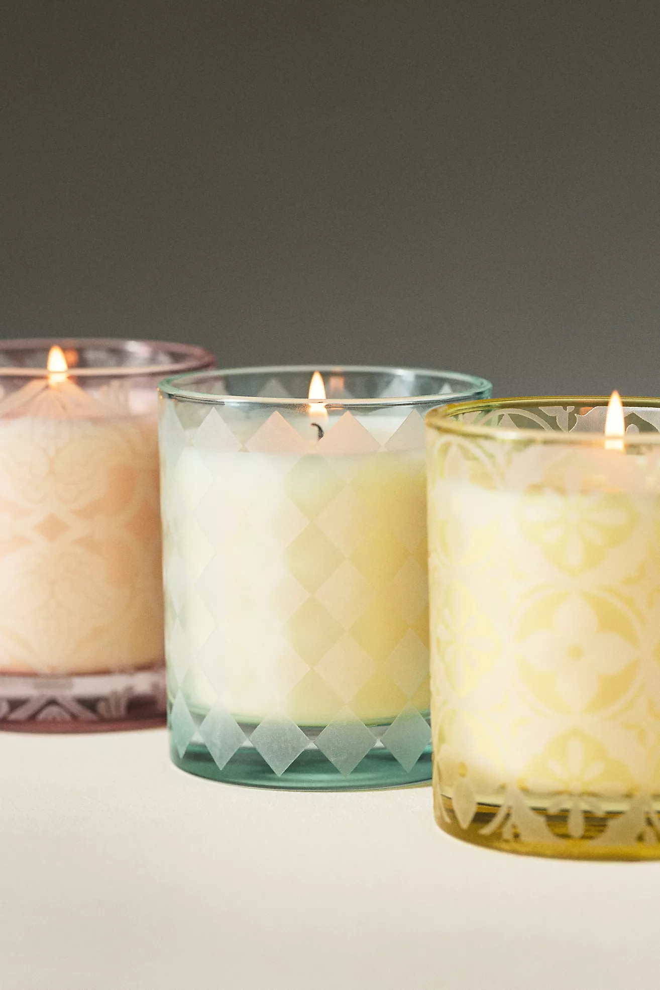 Hotel Bon Séjour Woody Rose & Oud Boxed Glass Candle | Anthropologie (US)