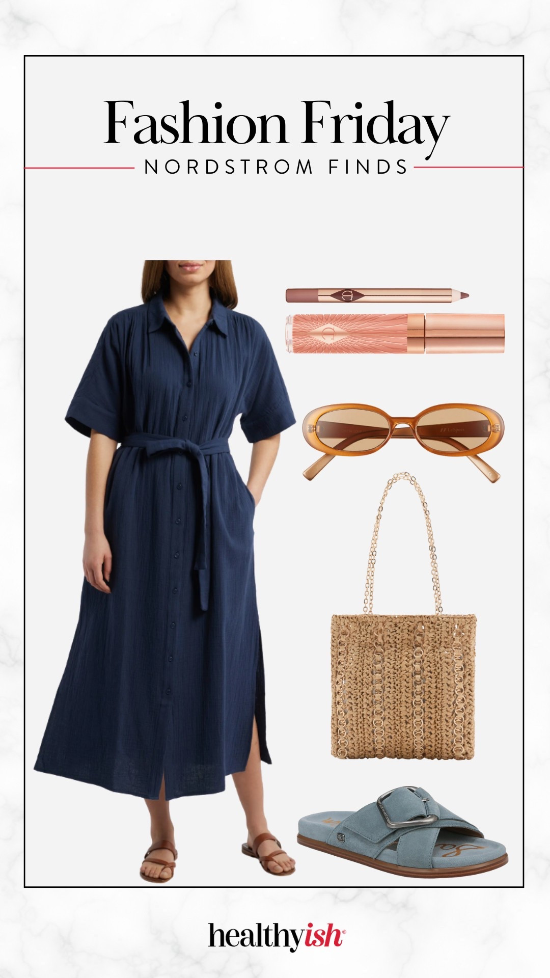 This look is so chic & fun for summer! I love the belted dress and gorgeous light blue slides. 🤍

#LTKSaleAlert #LTKSummerEdit #LTKSeasonal