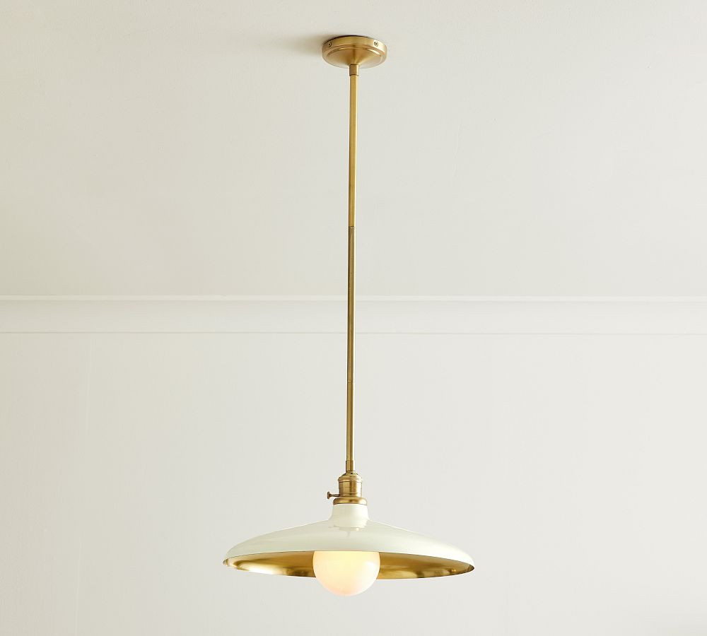 Farmhouse Metal Pole Pendant | Pottery Barn (US)