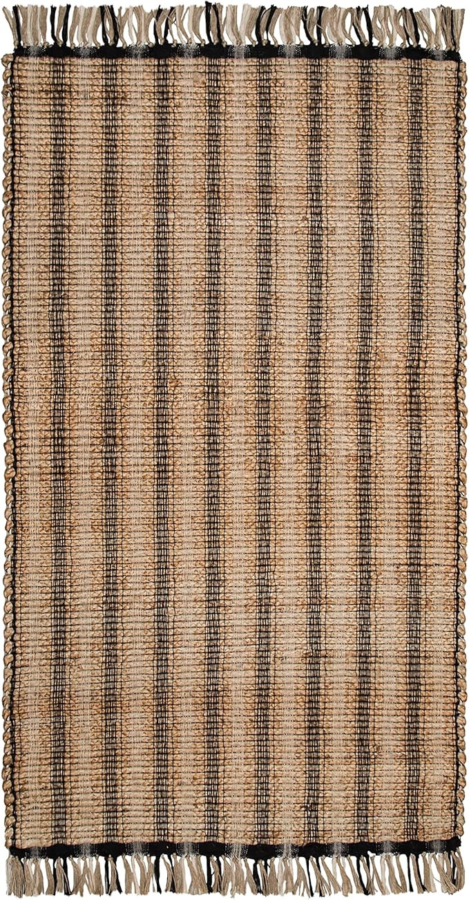 2.6x8 Ft Jute Natural Area Rug, Hand Woven Rug for Living Rooms, Kitchen, Bedroom & Dinings Premi... | Amazon (US)