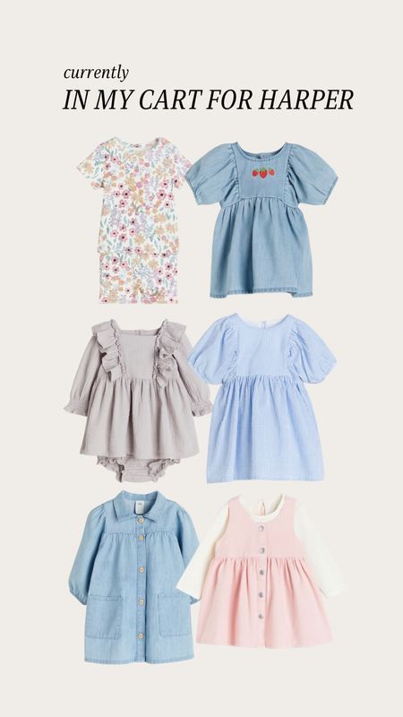 H+M sale finds for Harper!! In my cart! Ordering true to size:)