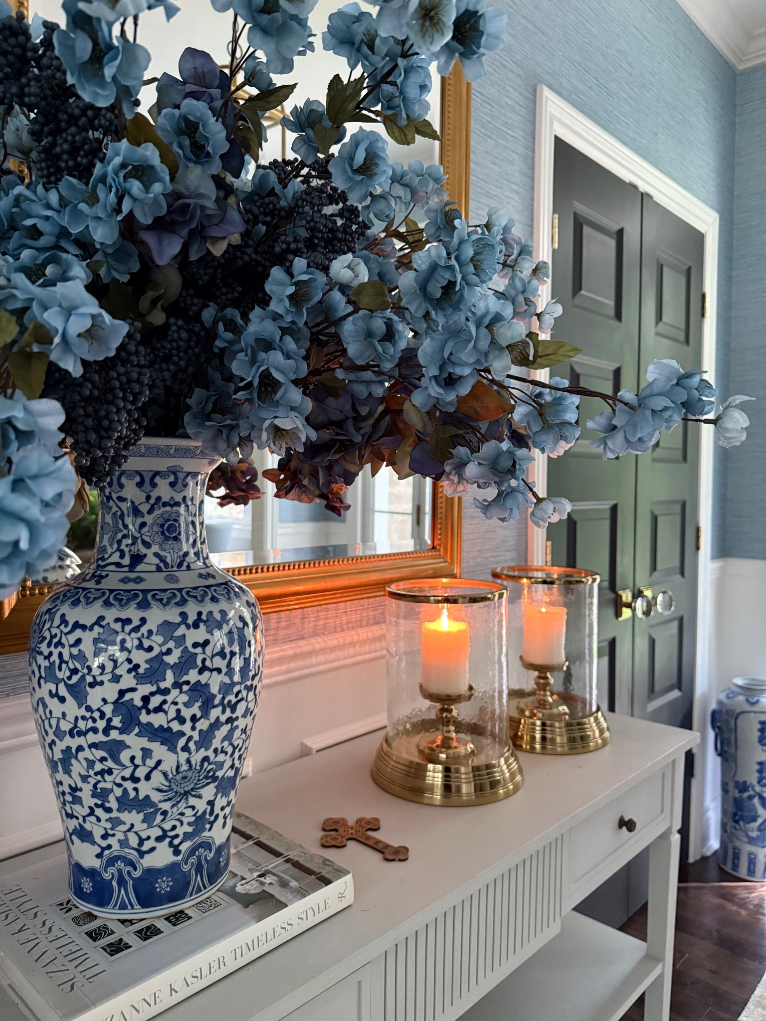 Make a statement with gorgeous fall florals in layers of blues!

#LTKStyleTip #LTKHome #LTKSeasonal