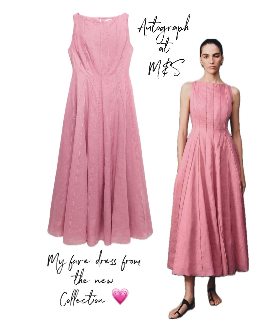 The new collection has dropped at Autograph M&S and I can’t love this dress anymore then I do, it’s the perfect summer dress, the structure, the shape and of course the colour 🌸💗

Perfect for holidays, even a smart blazer, hat and your good to go for a lovely occasion outfit, the races, weddings etc

One to grab whilst it’s still in stock.



#LTKuk #LTKspring