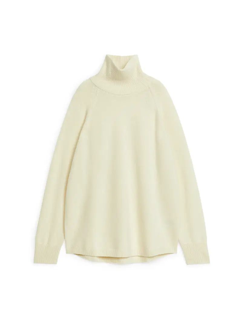 Roll-Neck Cashmere Jumper | ARKET (US&UK)