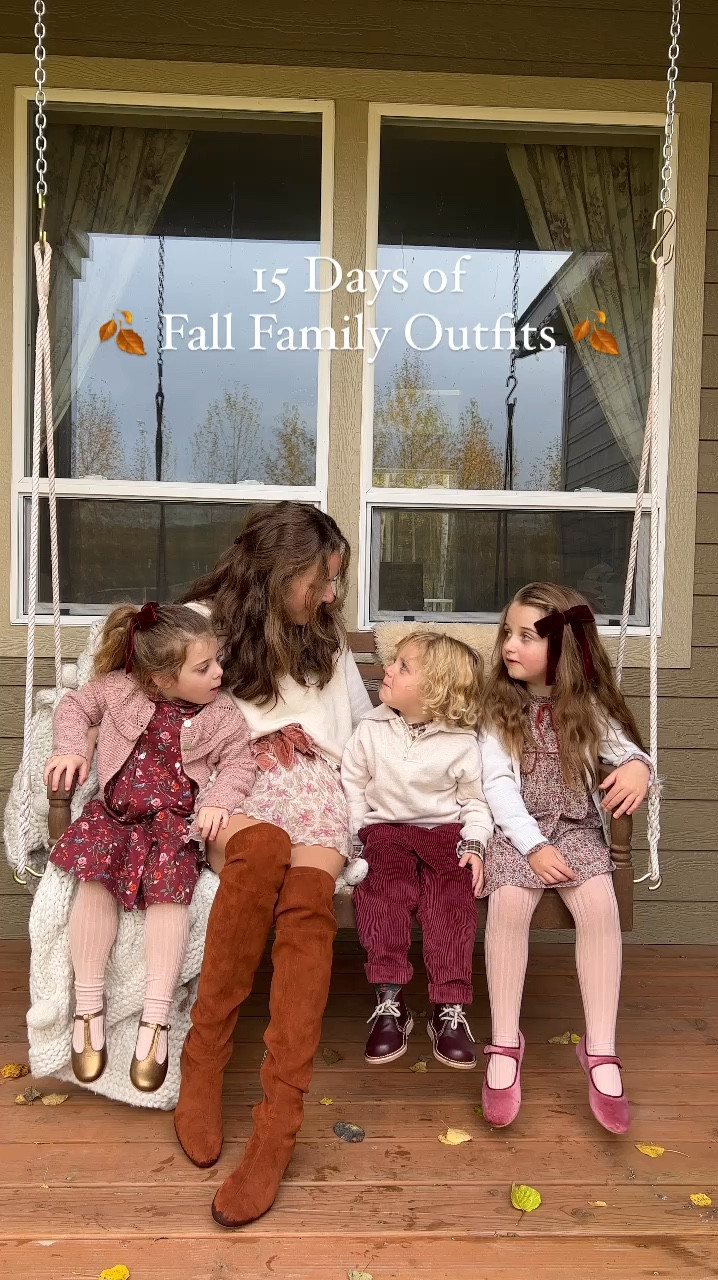 Fall family outfit featuring La coqueta kids 

#LTKSeasonal #LTKVideo #LTKFamily