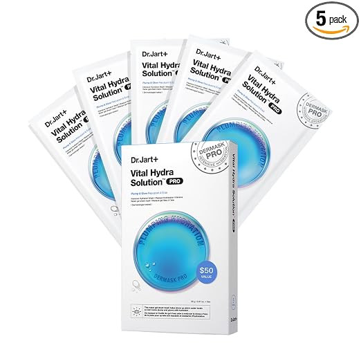 Dr. Jart+ Korean Face Sheet and Mud Masks | Hydrating, Soothing, Redness, Skin Barrier Support, P... | Amazon (US)