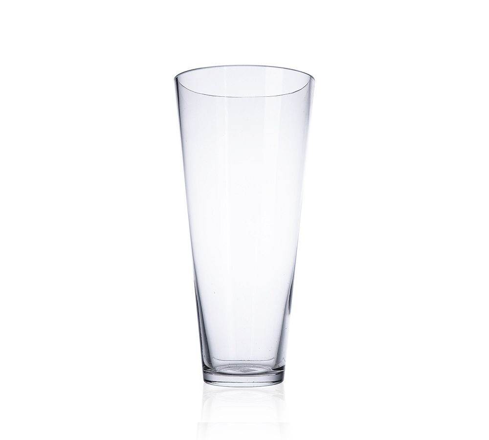 Cylinder Glass Vase, Small | Pottery Barn (US)