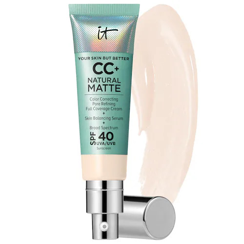CC+ Cream Natural Matte Foundation with SPF 40 | Sephora (US)