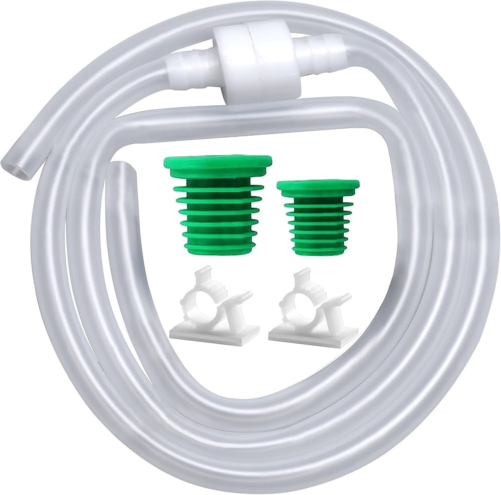 Sink Soap Dispenser Extension Tube Kit with Upgraded Check Valve, 47" Under Counter Soap Dispense... | Amazon (US)